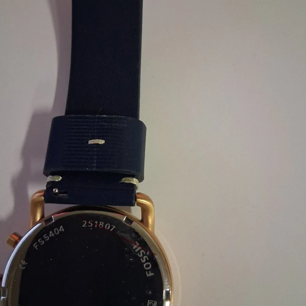 Fossil Men’s The Commuter Quartz Watch FS5404 | Blue Dial
